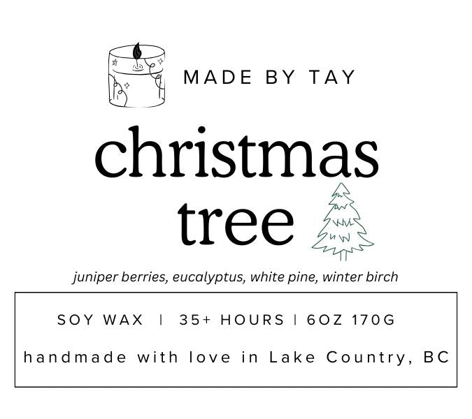 Soy Wax Candle - Christmas Collection