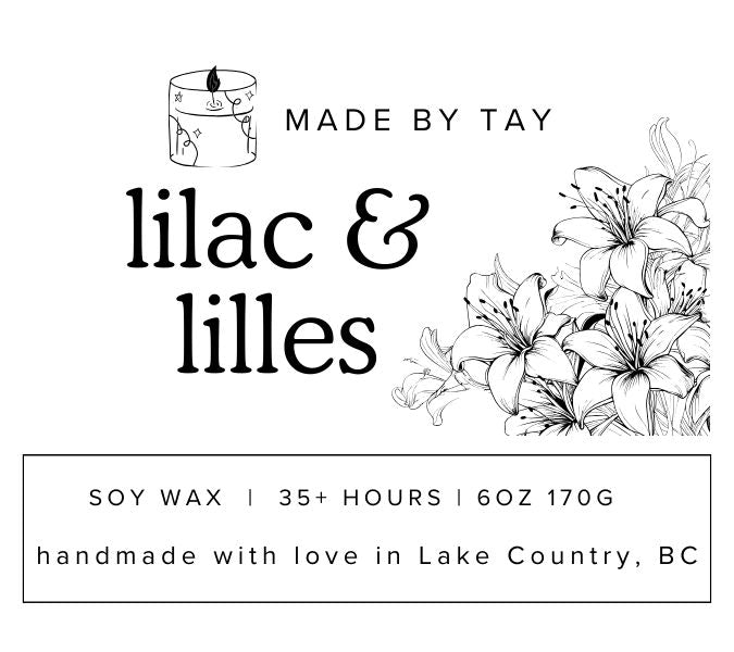 Soy Wax Candle - Floral