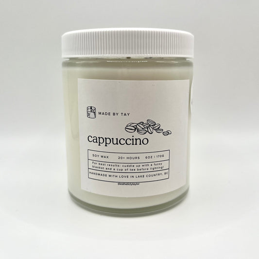 Cappuccino Soy Wax Candle