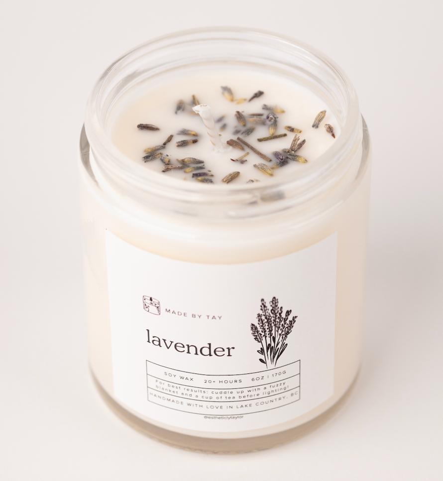 Lavender Soy Wax Candle