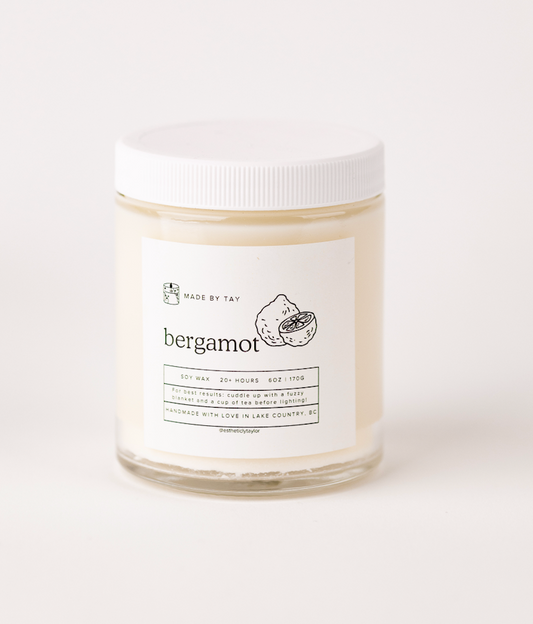 Bergamot Soy Wax Candle