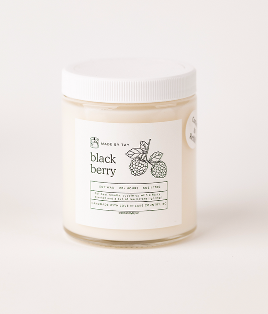 Blackberry Soy Wax Candle