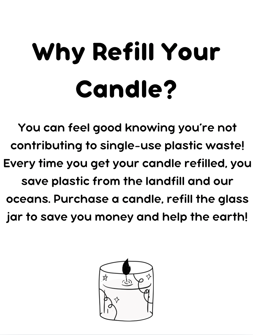 6 oz Candle Refill